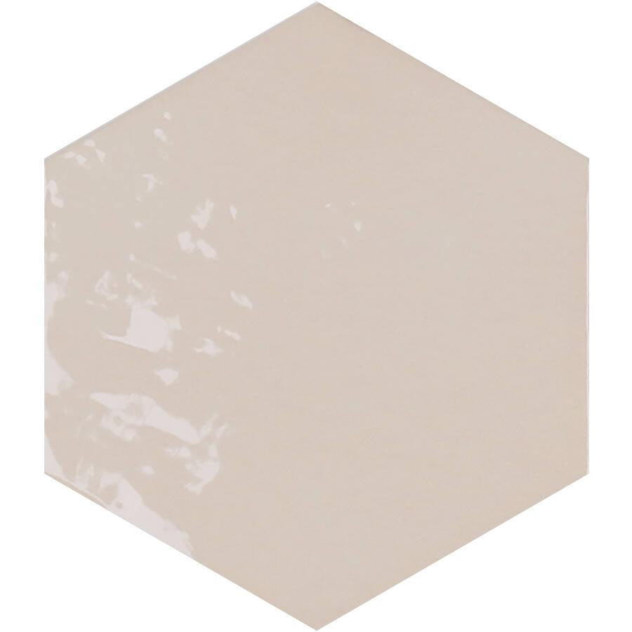 Zellige Hexa Nude 10.8x12.4