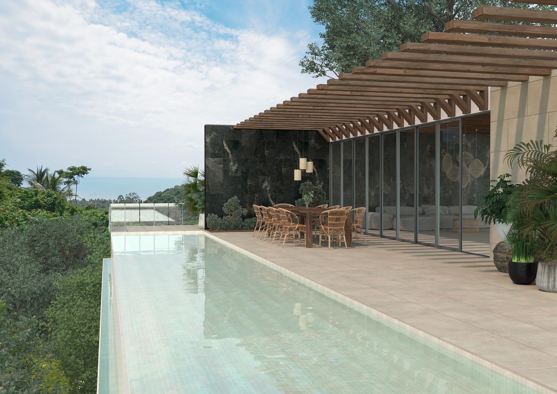 Integra Greige Outdoor Paving (20mm)