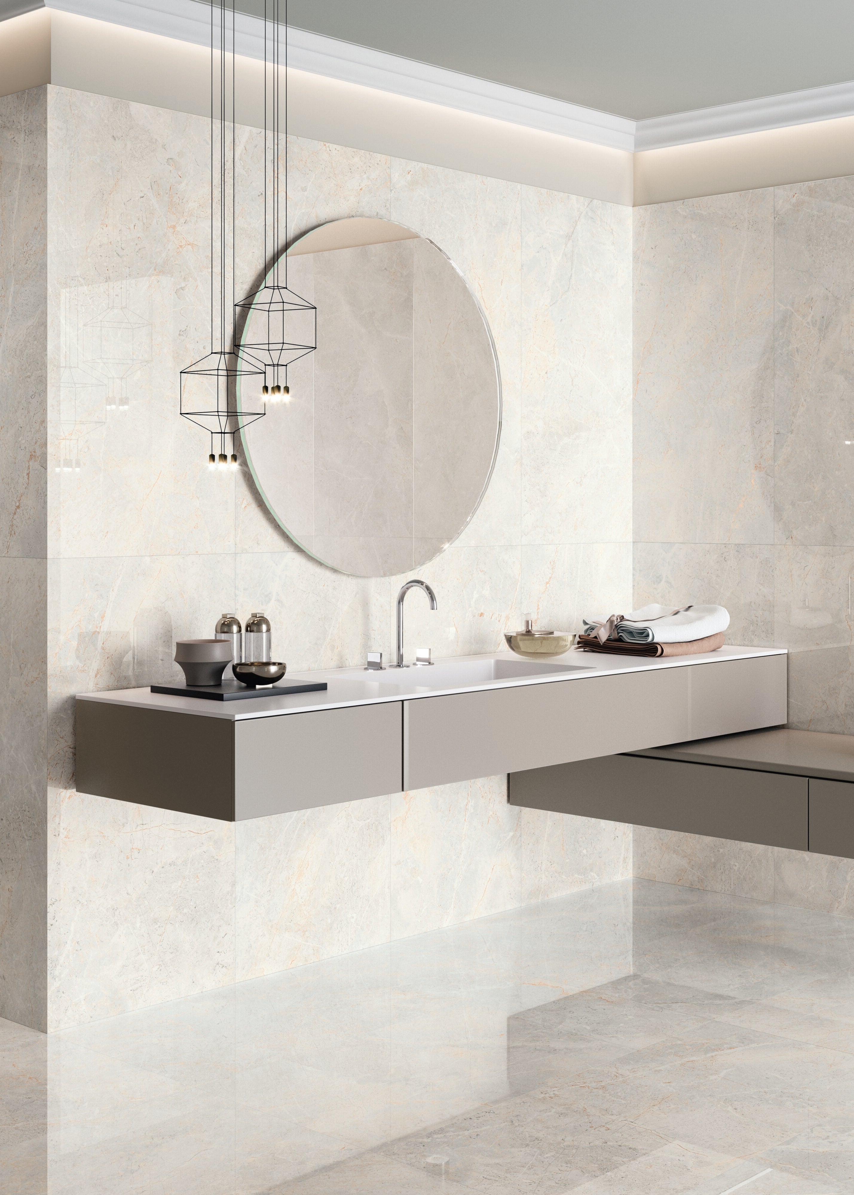 Augustus Pearl Polished 60x120