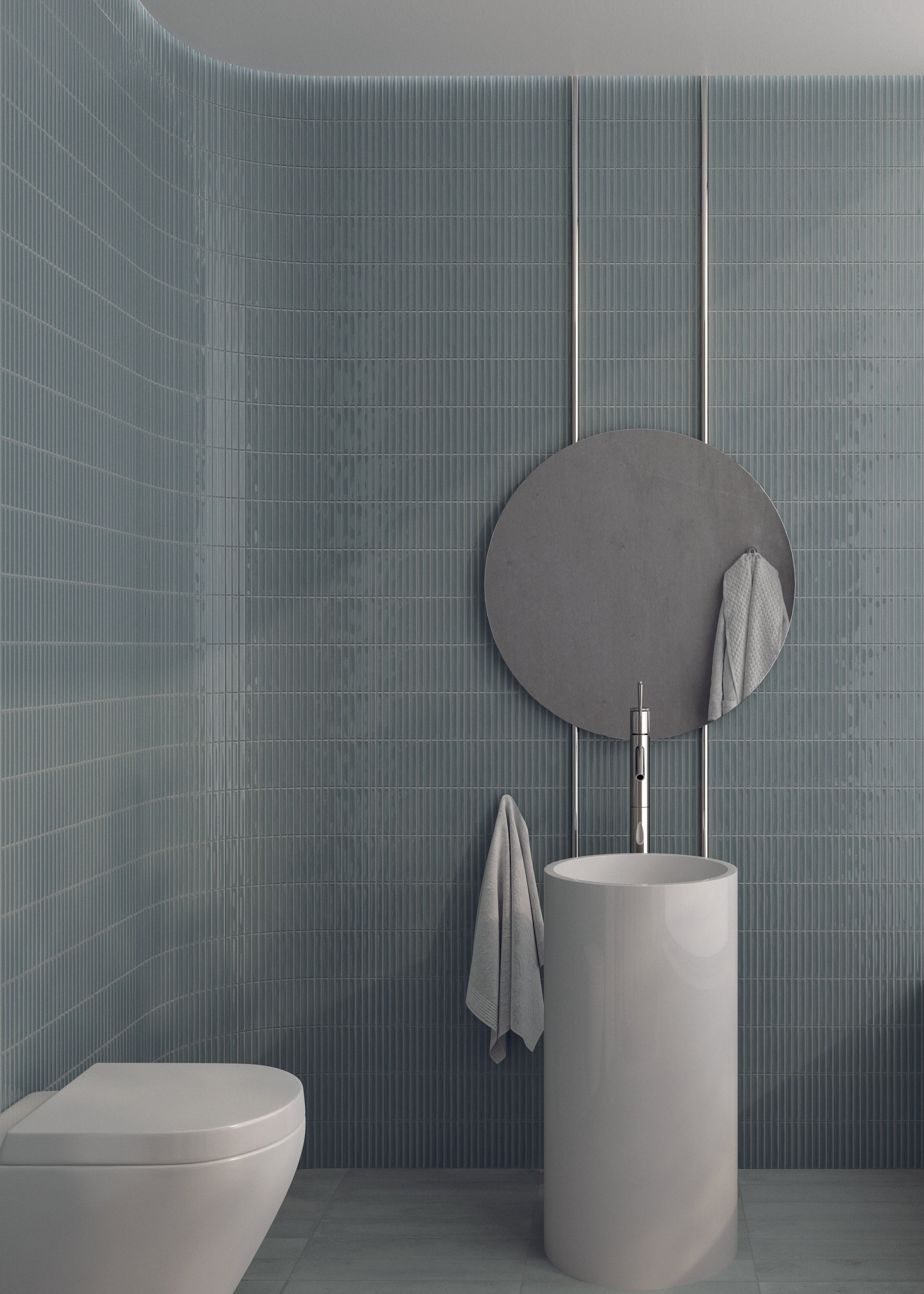 Sweet Bars Mineral Grey Gloss 12.5x25