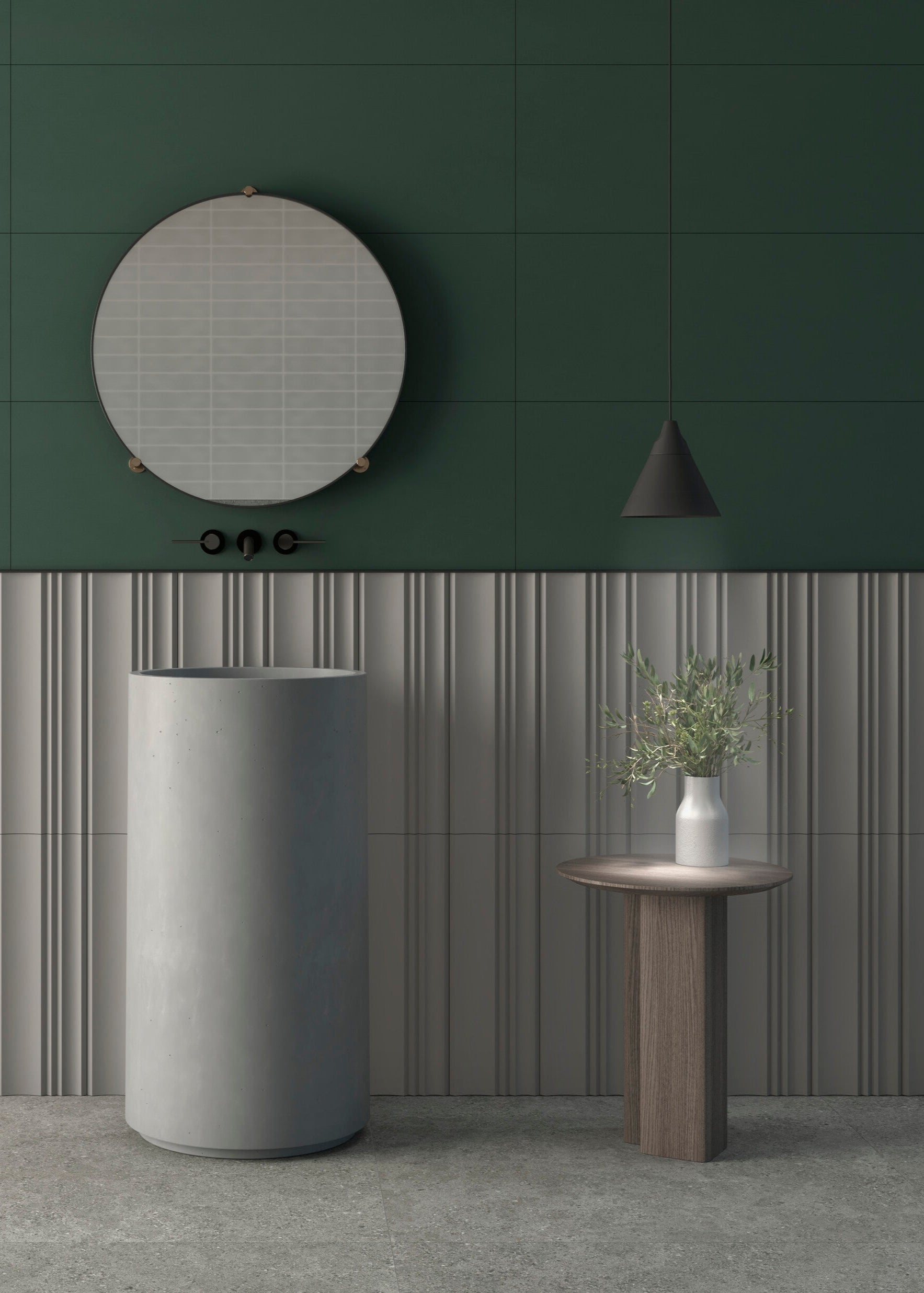 Chromatic Green 33.3x100