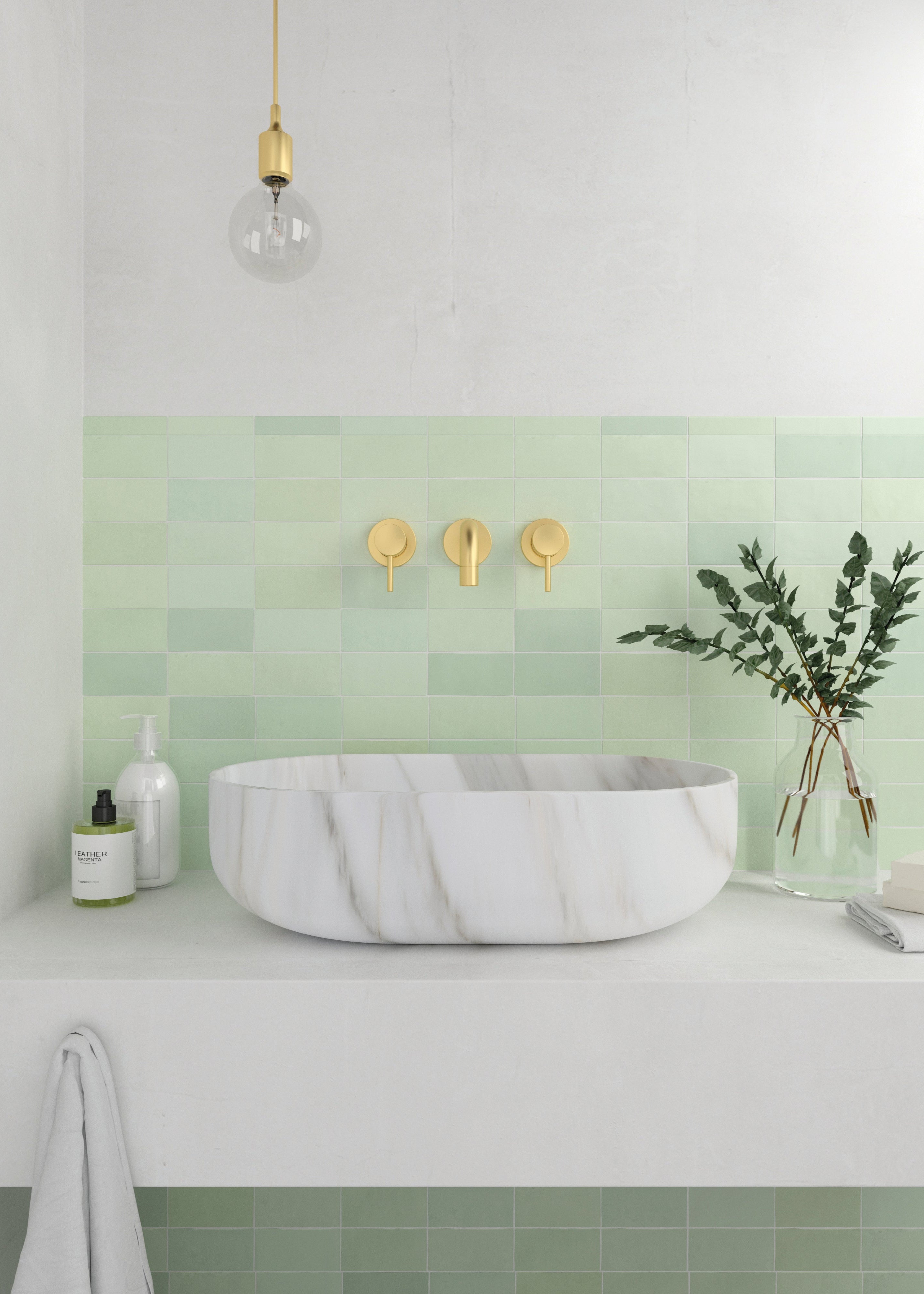 Fez Mint 6.2x12.5 Matt