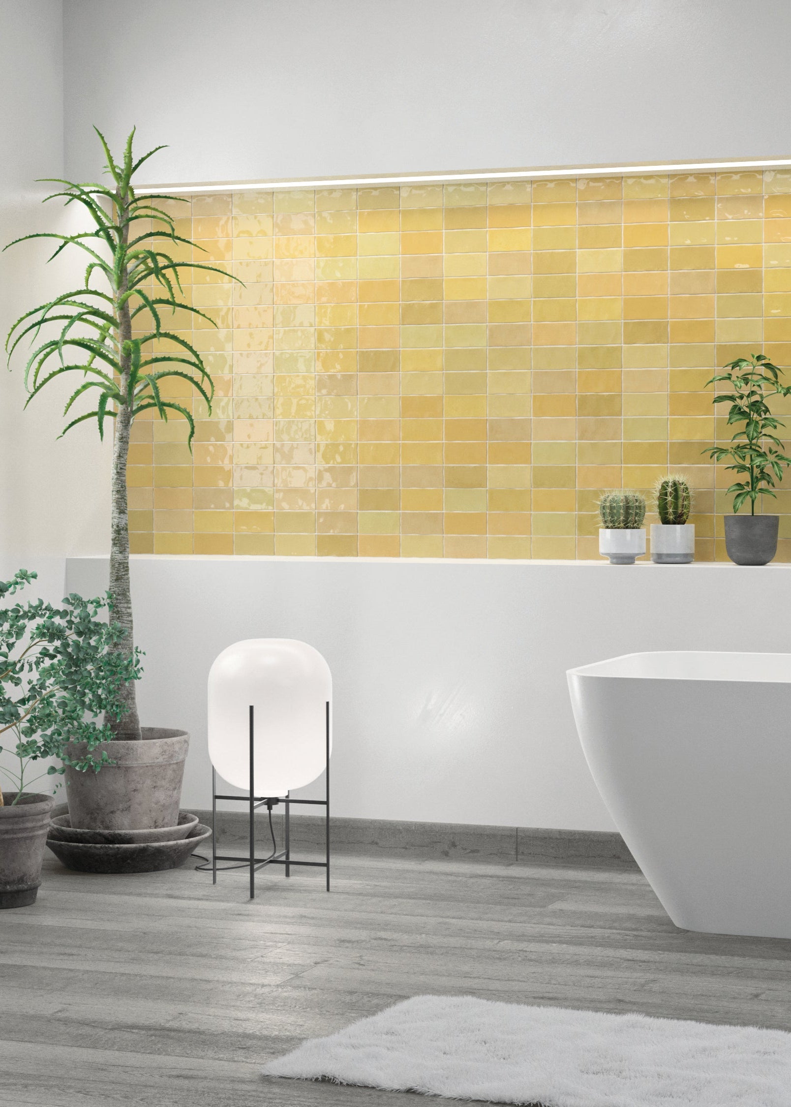 Fez Mustard 6.2x12.5 Gloss