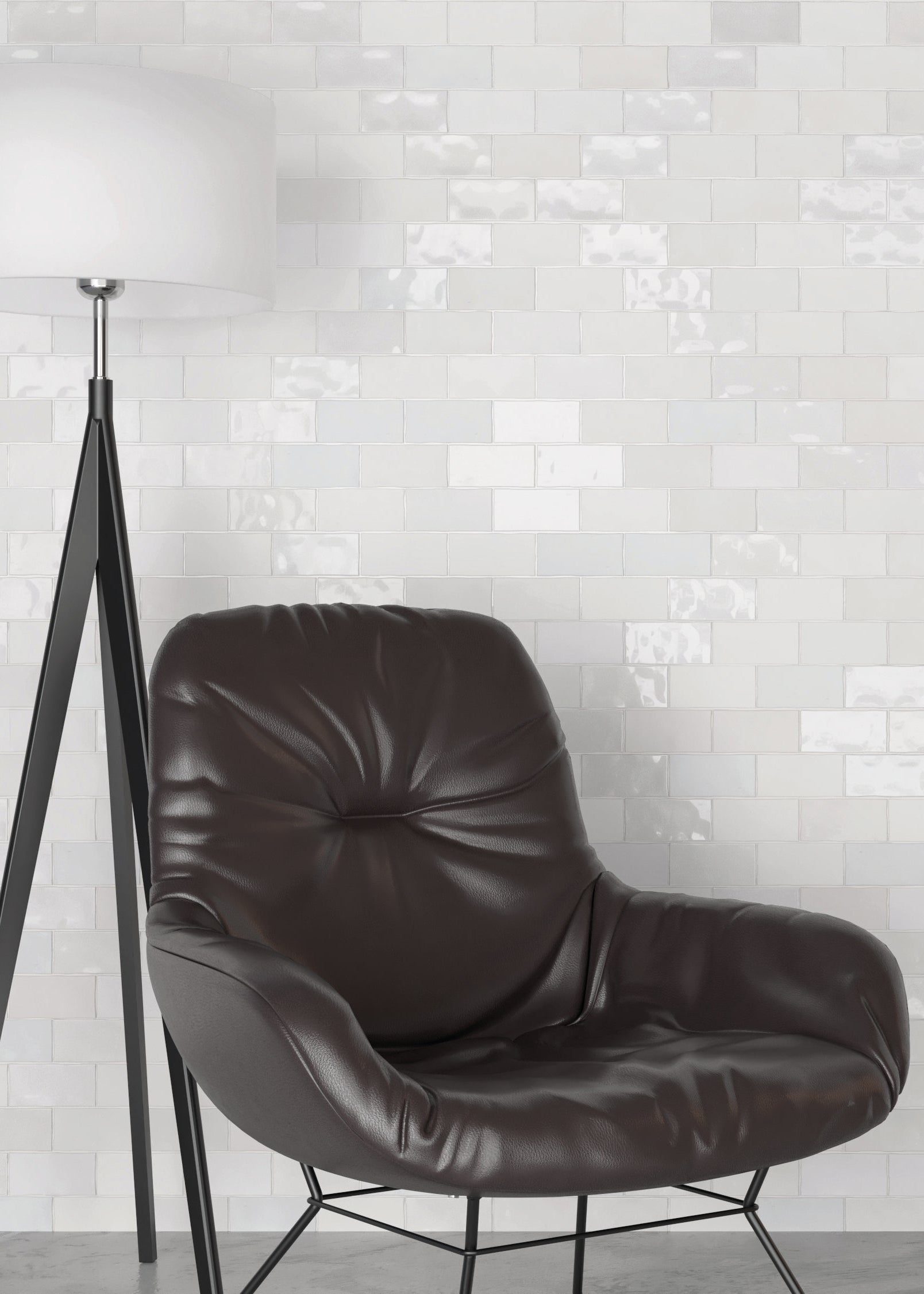 Fez White 6.2x12.5 Gloss