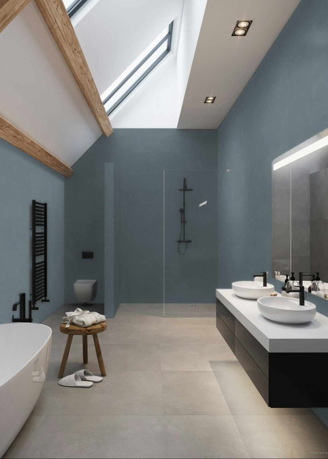 Chromatic Blue 33.3x100