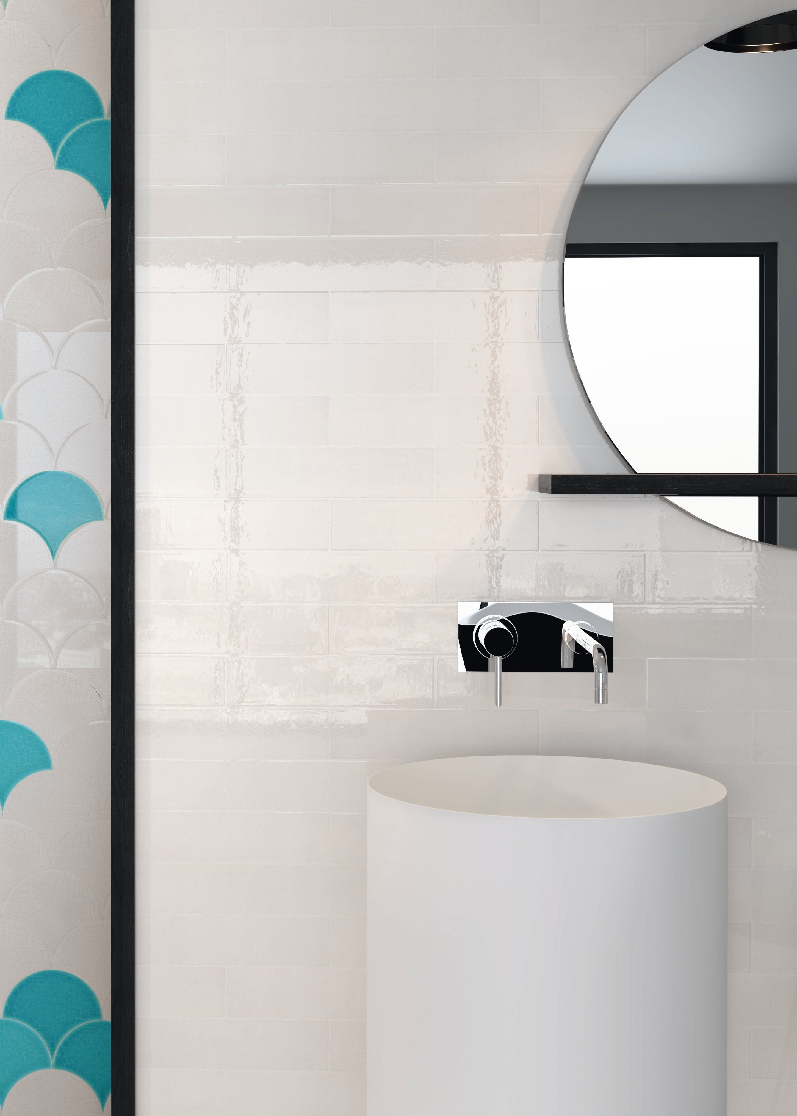 Allegro White 7.5x30 Gloss