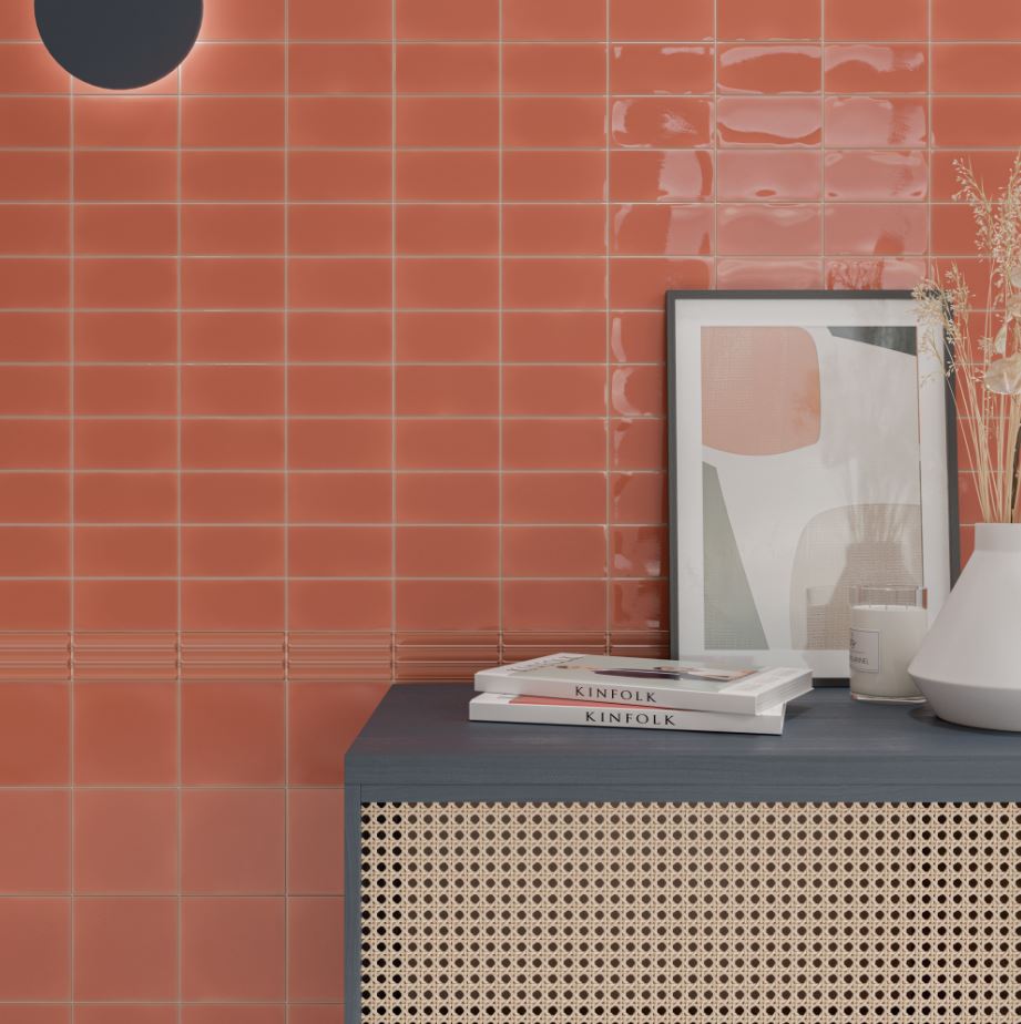 Fayenza Belt Coral 6.2x12.5 Gloss