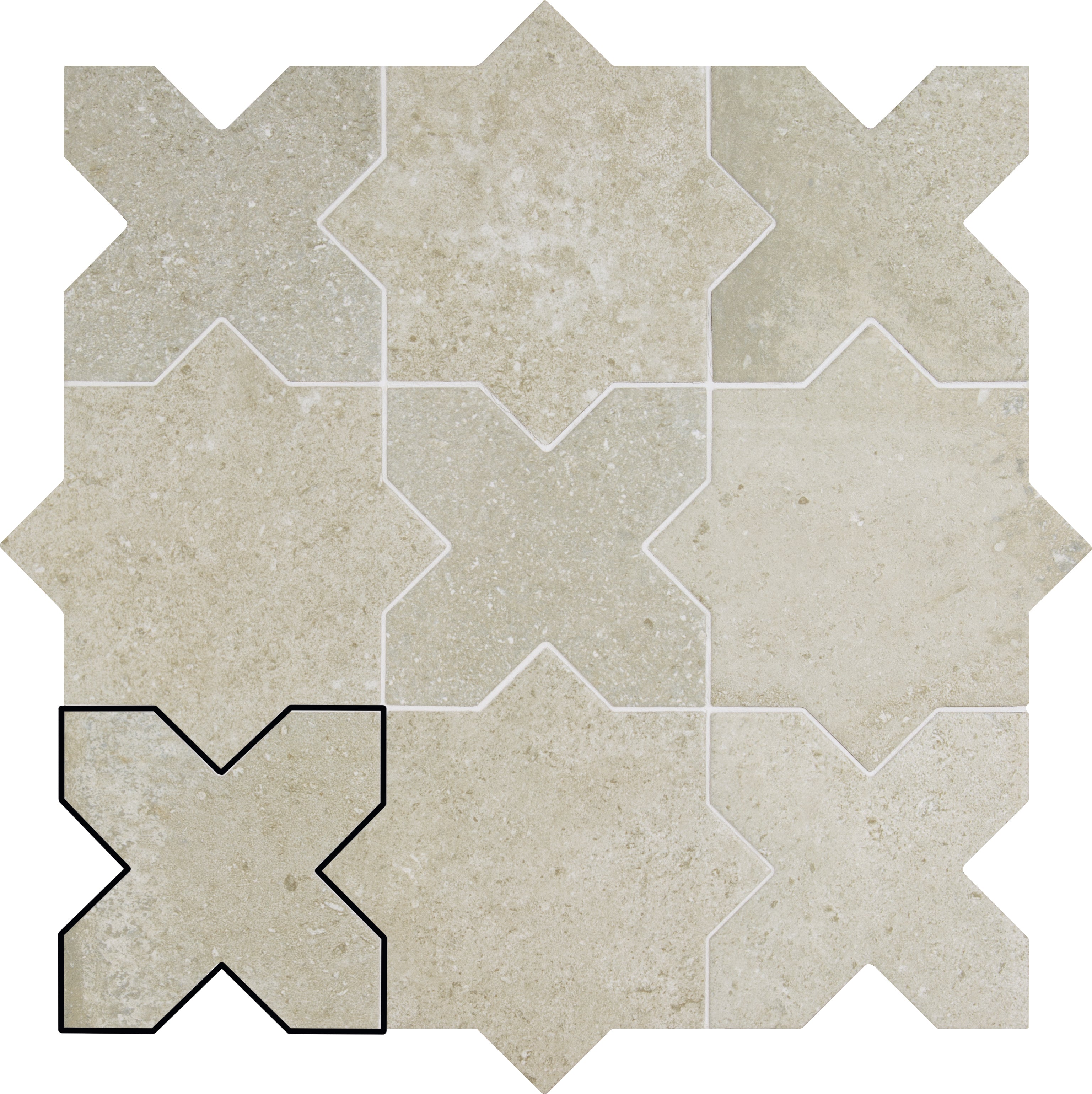 Heritage Greige 12x12