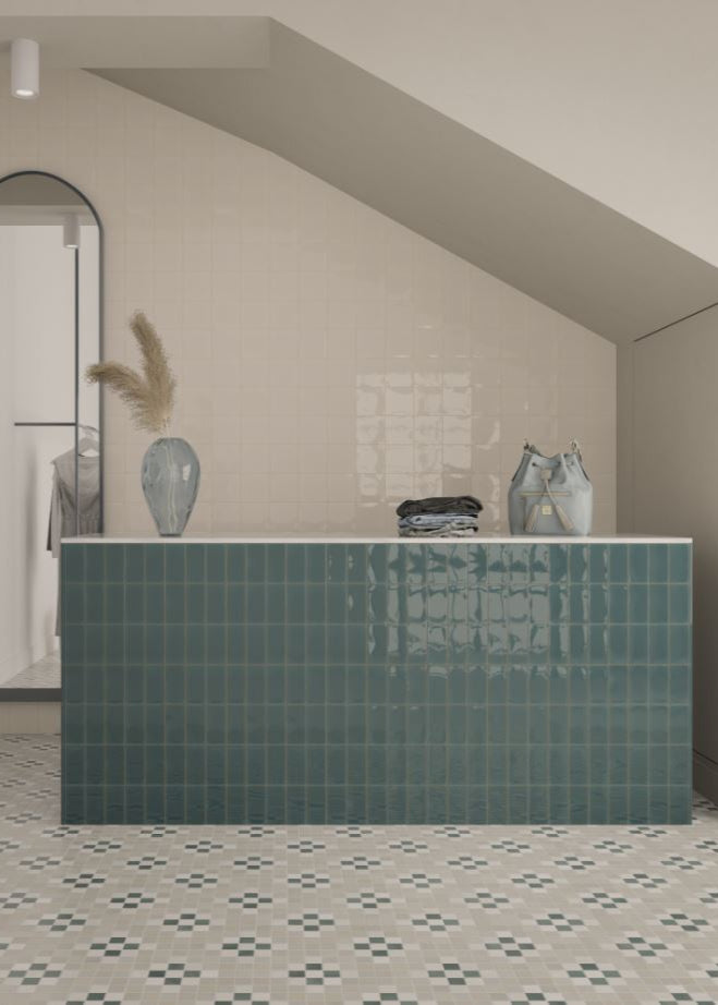 Fayenza Peacock Blue 6.2x12.5 Gloss