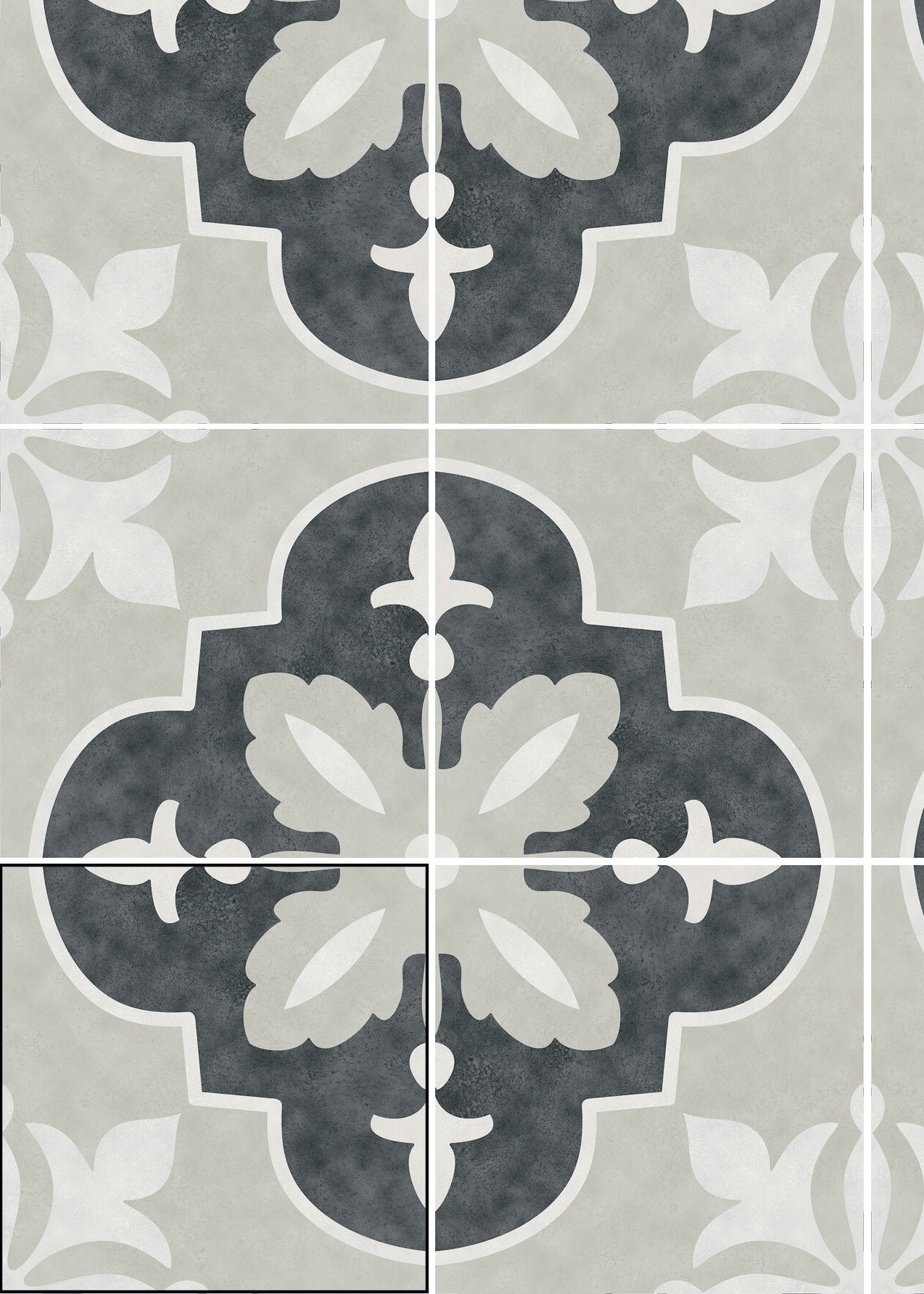 Winchester Black 15x15 Matt