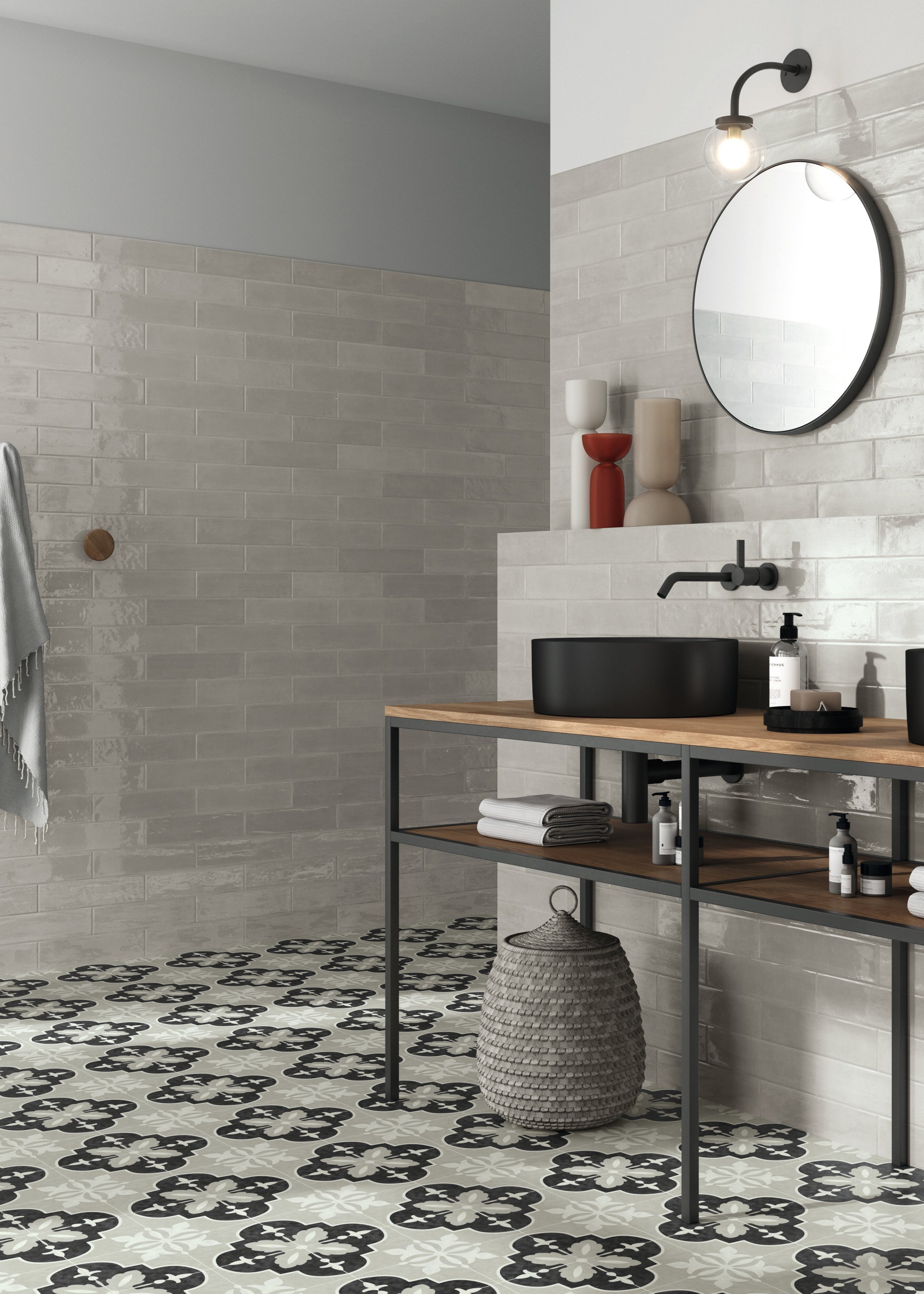 Winchester Black 15x15 Matt