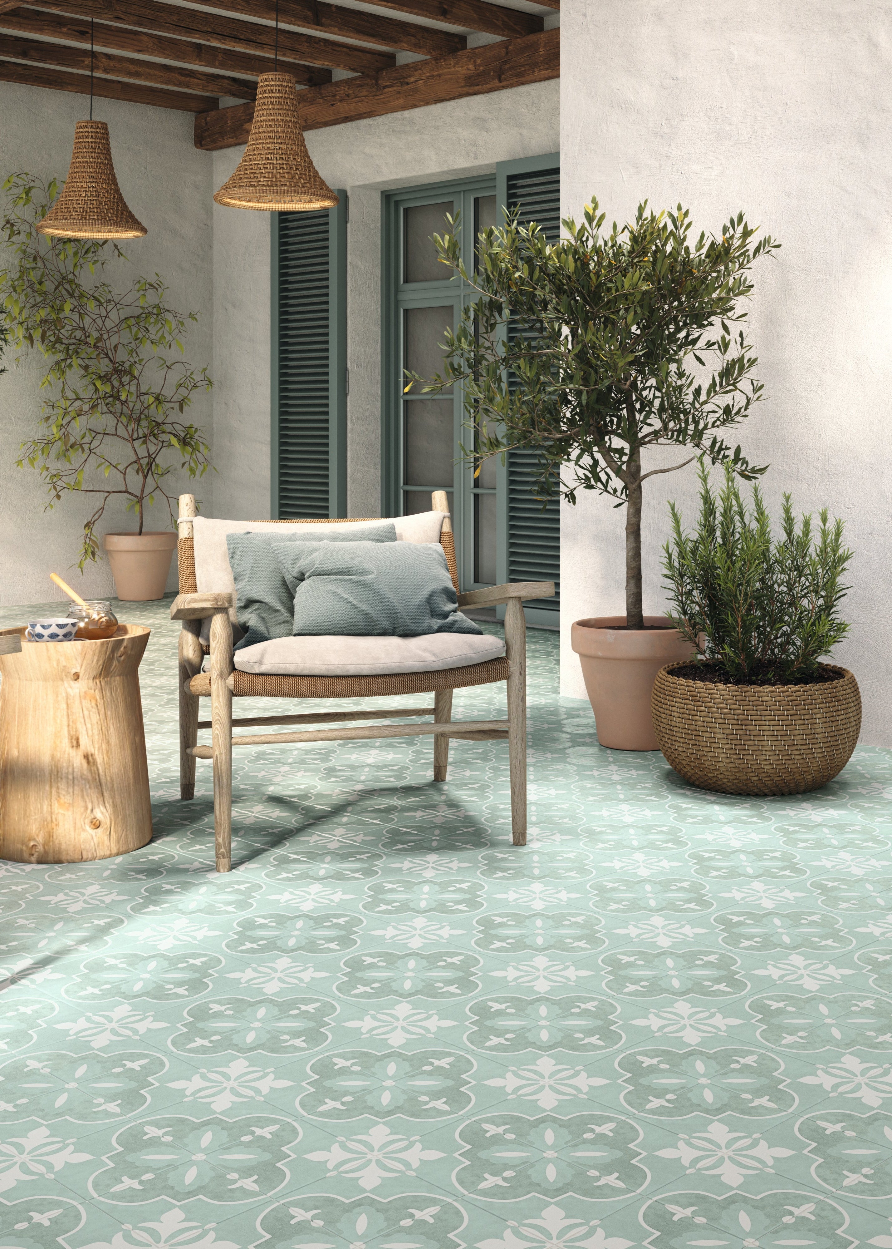 Winchester Blue 15x15 Matt