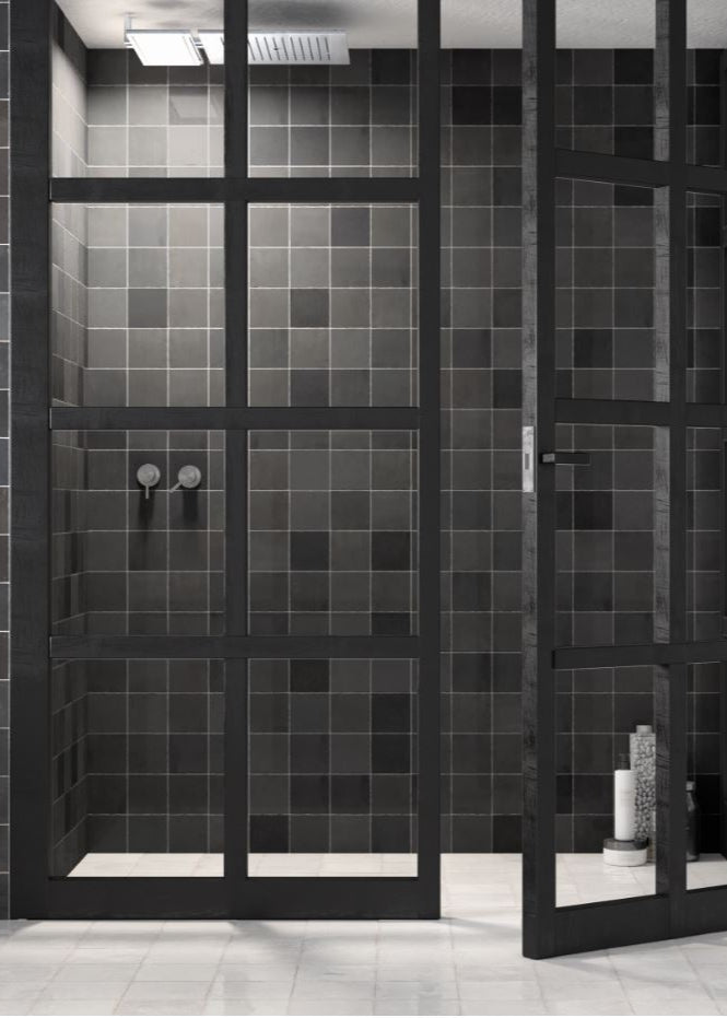 Zellige Graphite 12.5x12.5 Gloss