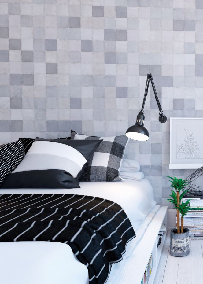 Zellige Grey 12.5x12.5 Gloss