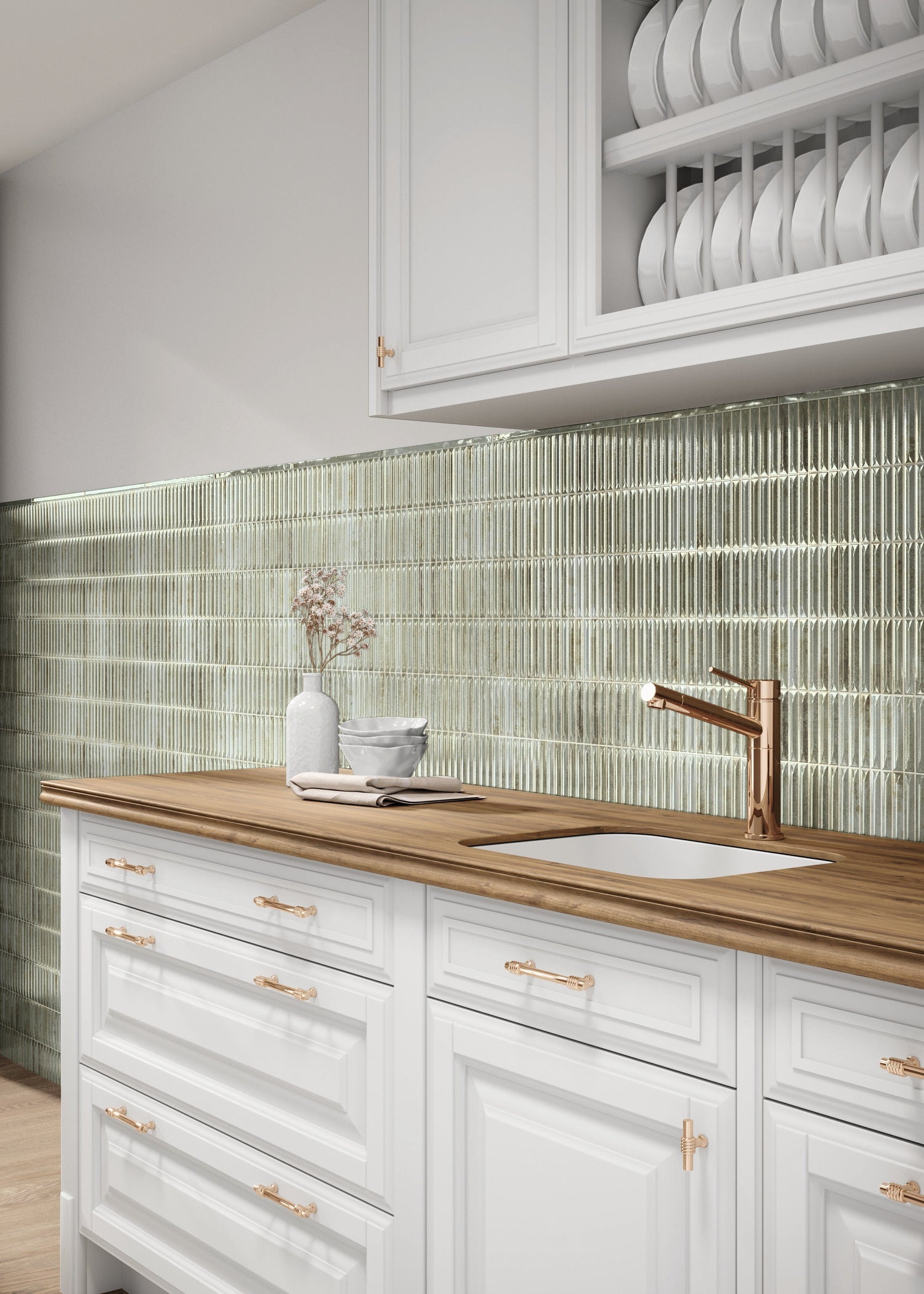 How to Pair Little Greene Paint with Tile Patterns