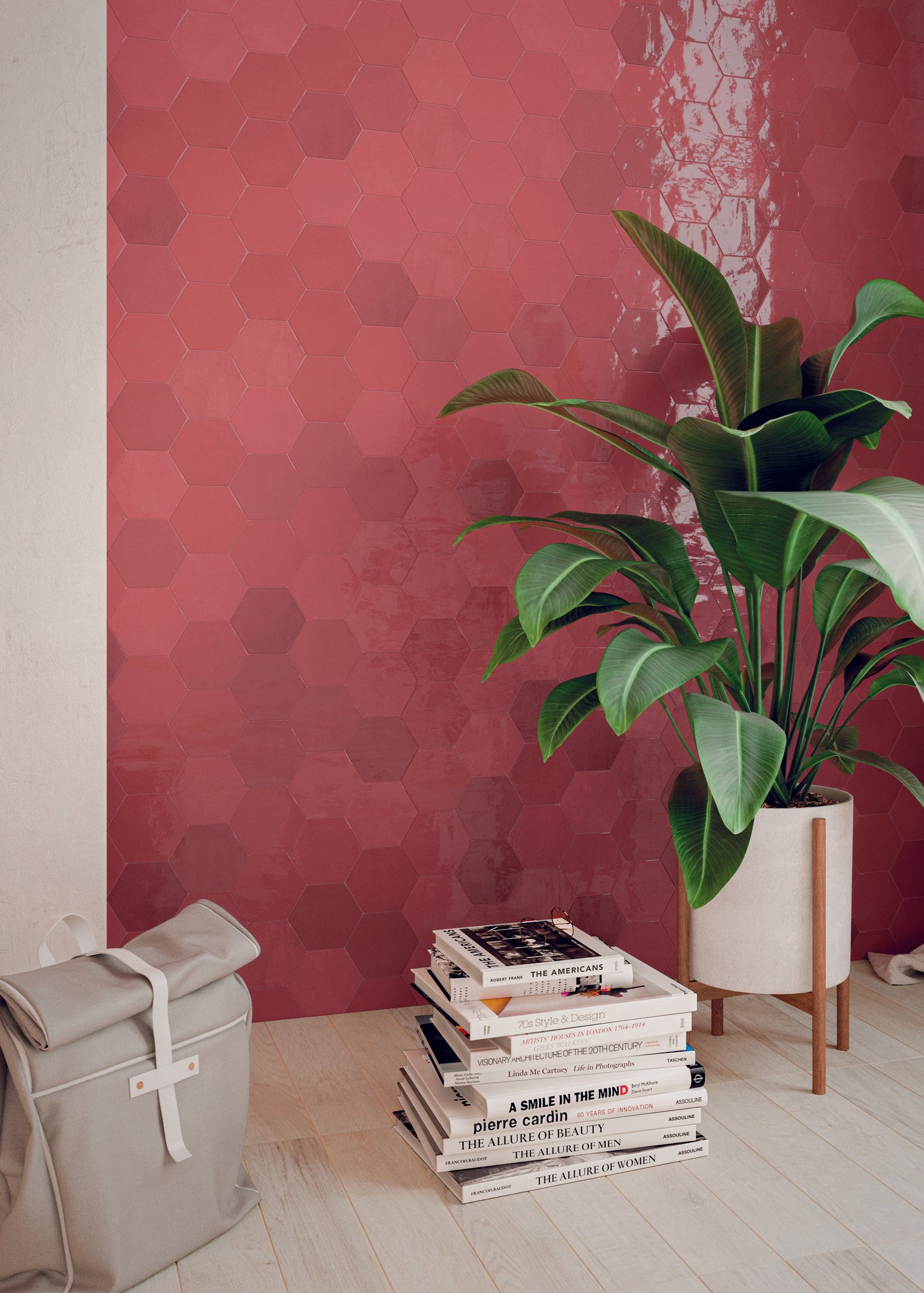Zellige Hexa Wine 10.8x12.4