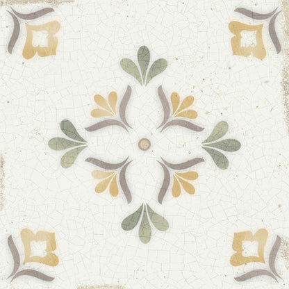 Mayolica Flower 15x15