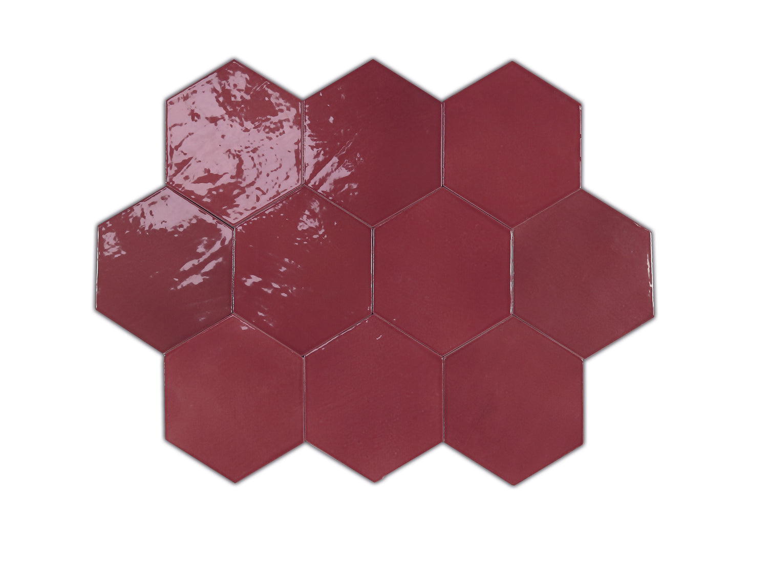 Zellige Hexa Wine 10.8x12.4