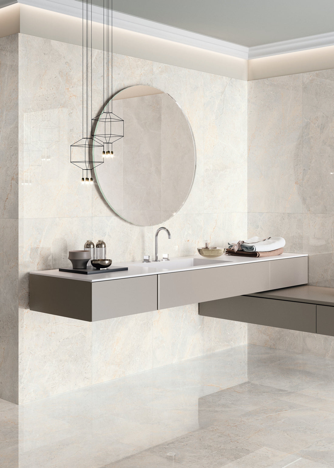 Augustus Pearl Polished 60x120