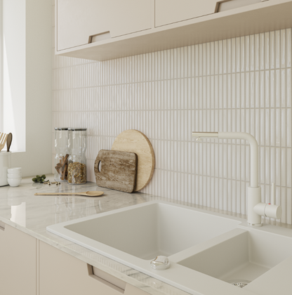 Sweet Bars Deep White Gloss 12.5x25