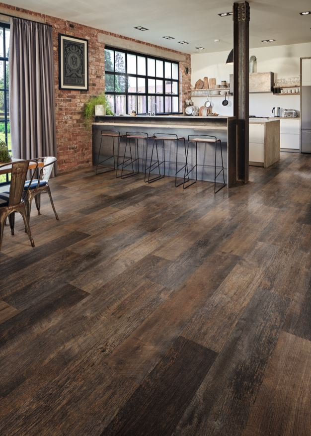 Karndean Salvaged Barnwood VGW123T-RKP Rigid Core