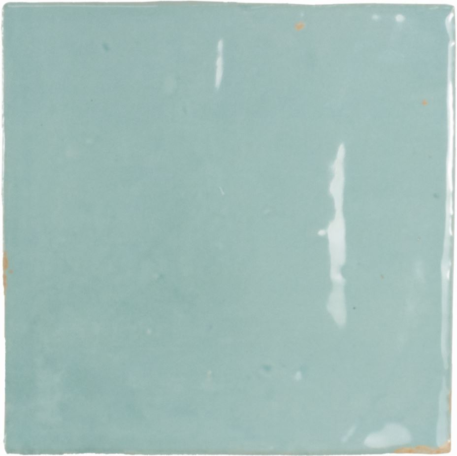 Zellige Aqua 12.5x12.5 Gloss