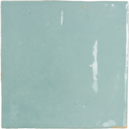 Zellige Aqua 12.5x12.5 Gloss