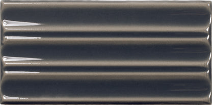 Fayenza Belt Ebony 6.2x12.5 Gloss