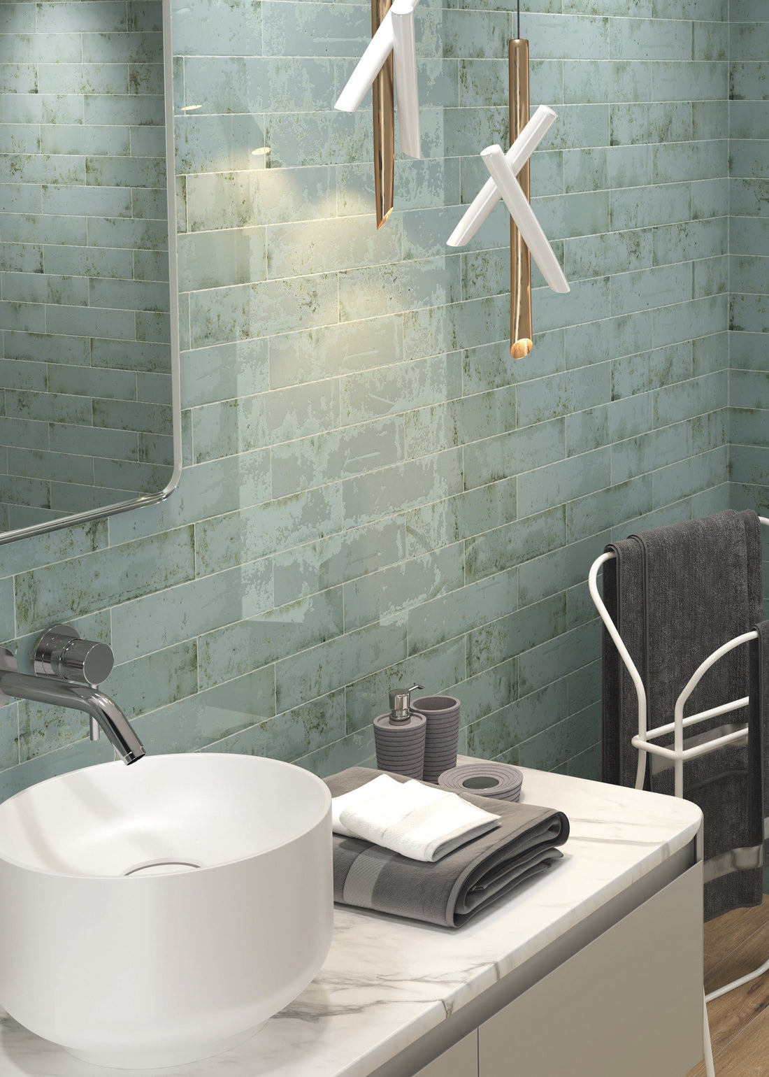 Canvas Aquamarine 7.5x30 Gloss