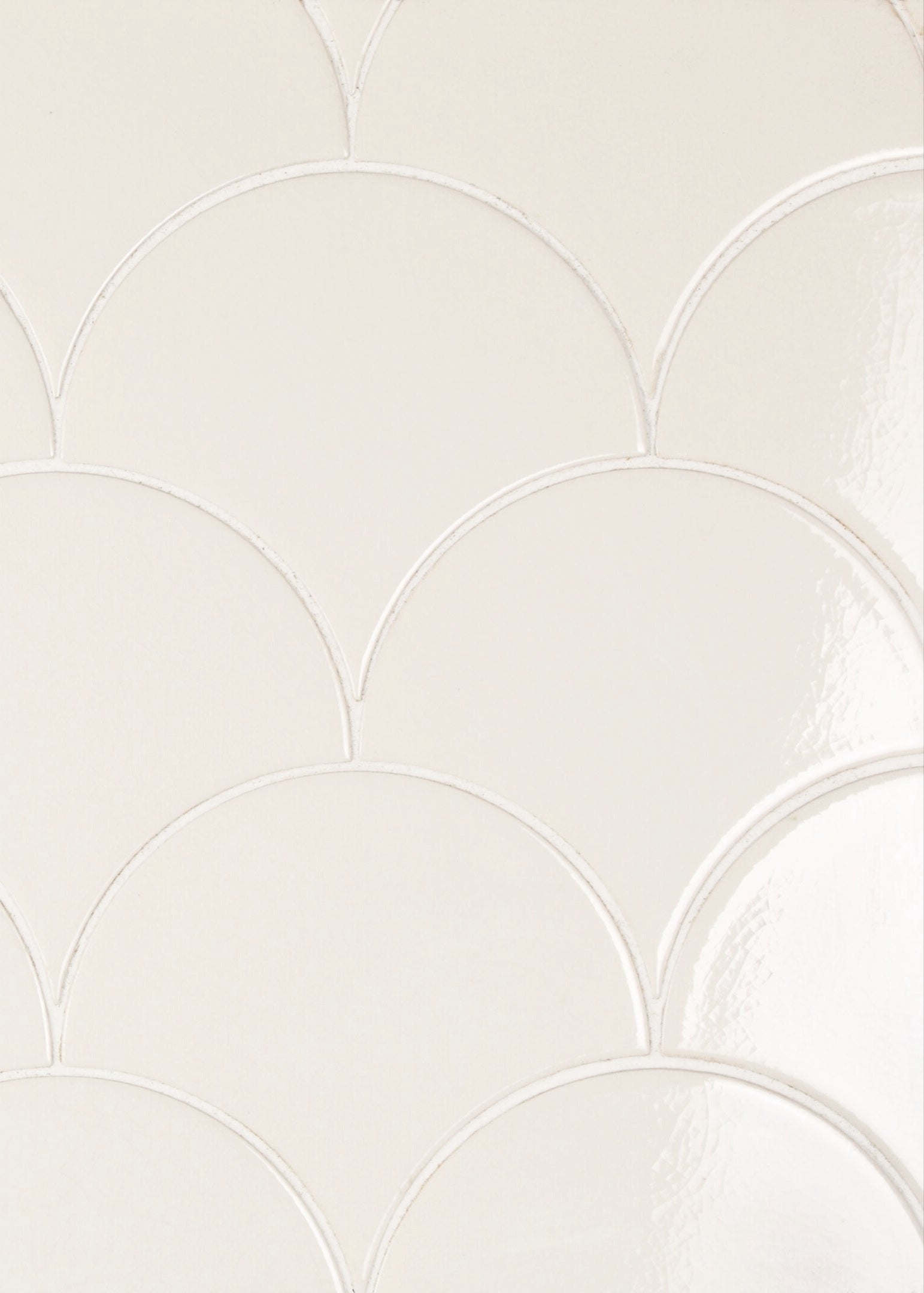 Emerge White 15.5x17 Gloss