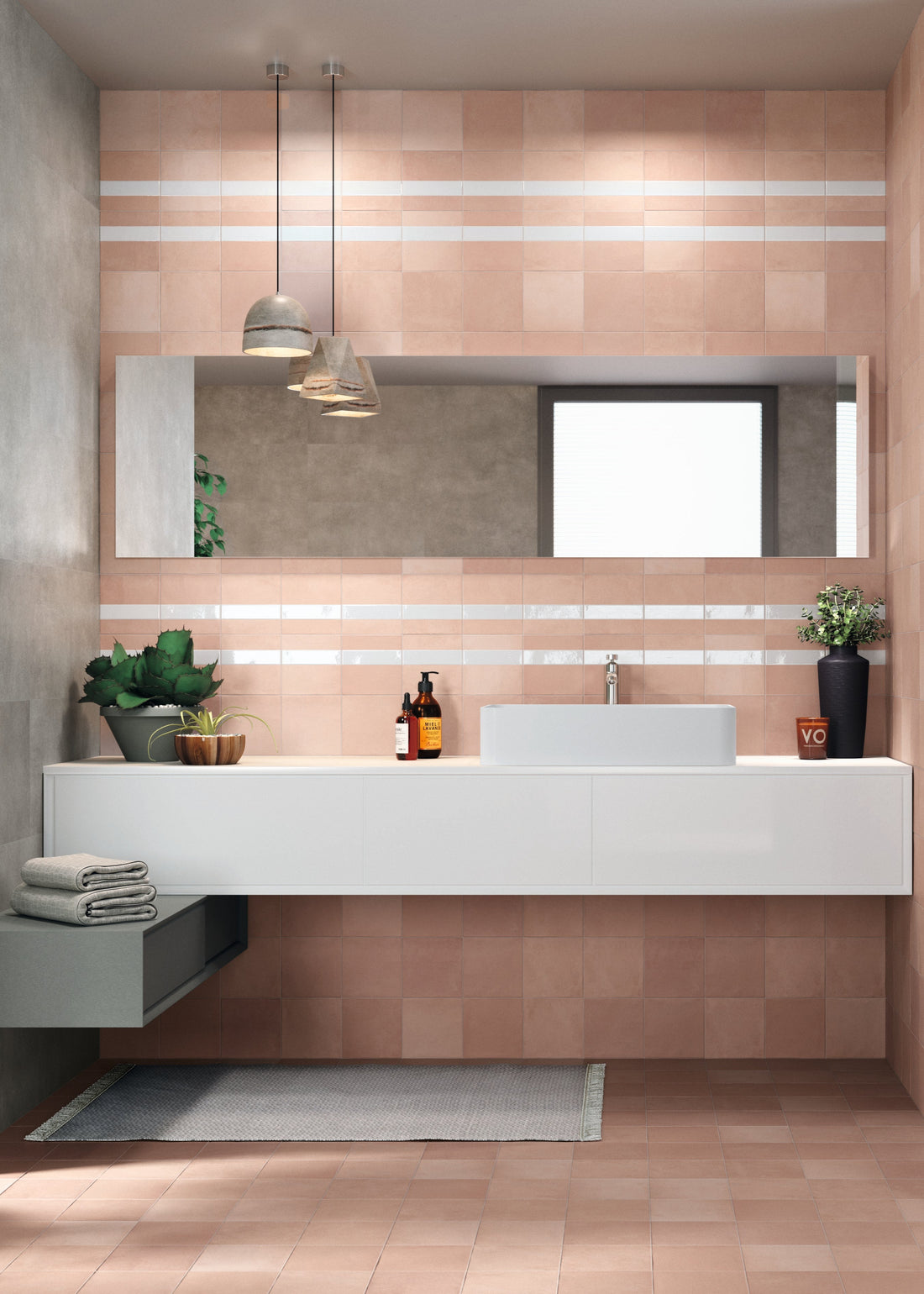 Mikado Pink 15x15 Matt