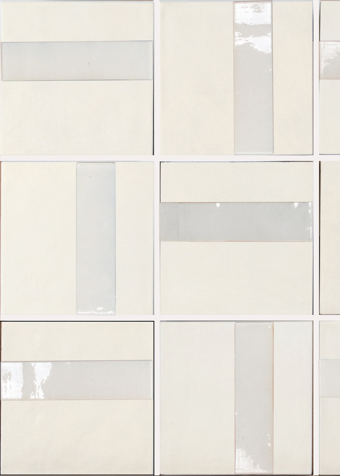 Mikado White 15x15 Matt