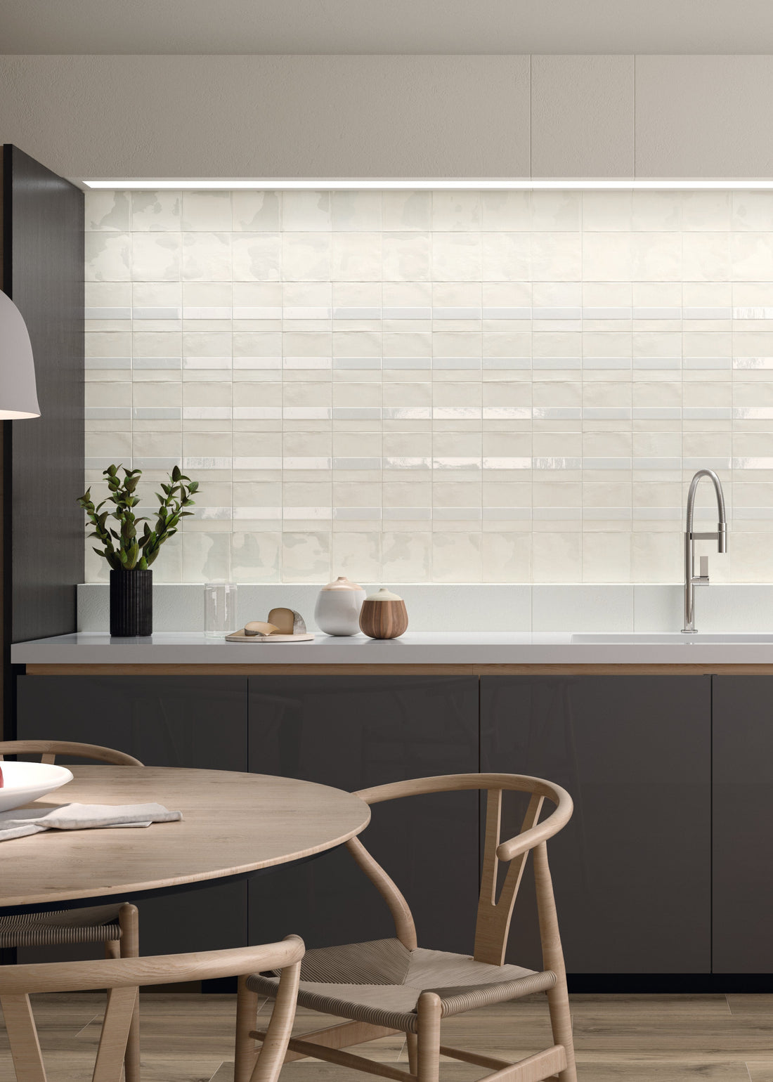 Mikado White 15x15 Matt